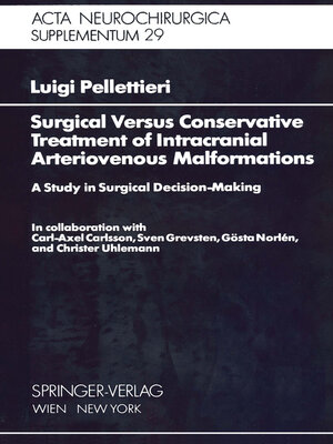 cover image of Surgical Versus Conservative Treatment of Intracranial Arteriovenous Malformations
